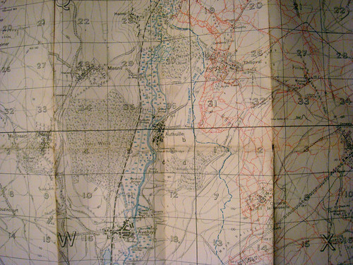Goethean Observation: World War I Trench Map
