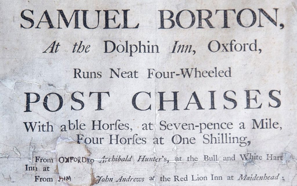 Samuel Borton’s Post Chaises