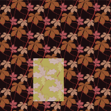 Dissonance and Rhyme (Pattern 22 with leaves)