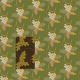Dissonance and Rhyme (Pattern 23 with leaves)