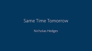 Same Time Tomorrow